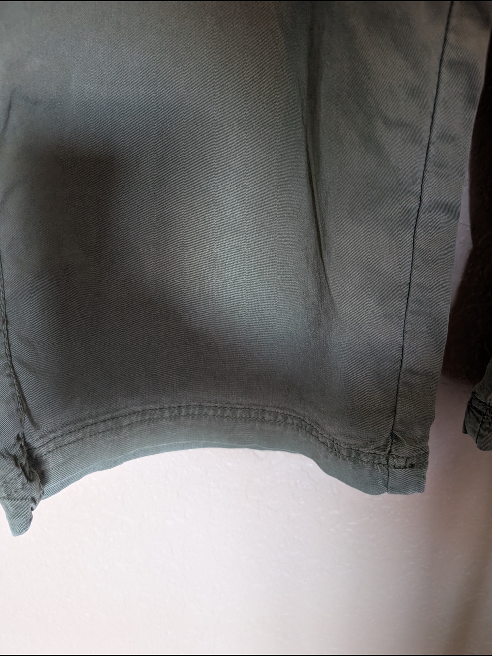 American Eagle Women's Sage Green Wide Leg Cargo Utility Stretch Streetwear Y2K - Picture 4 of 6